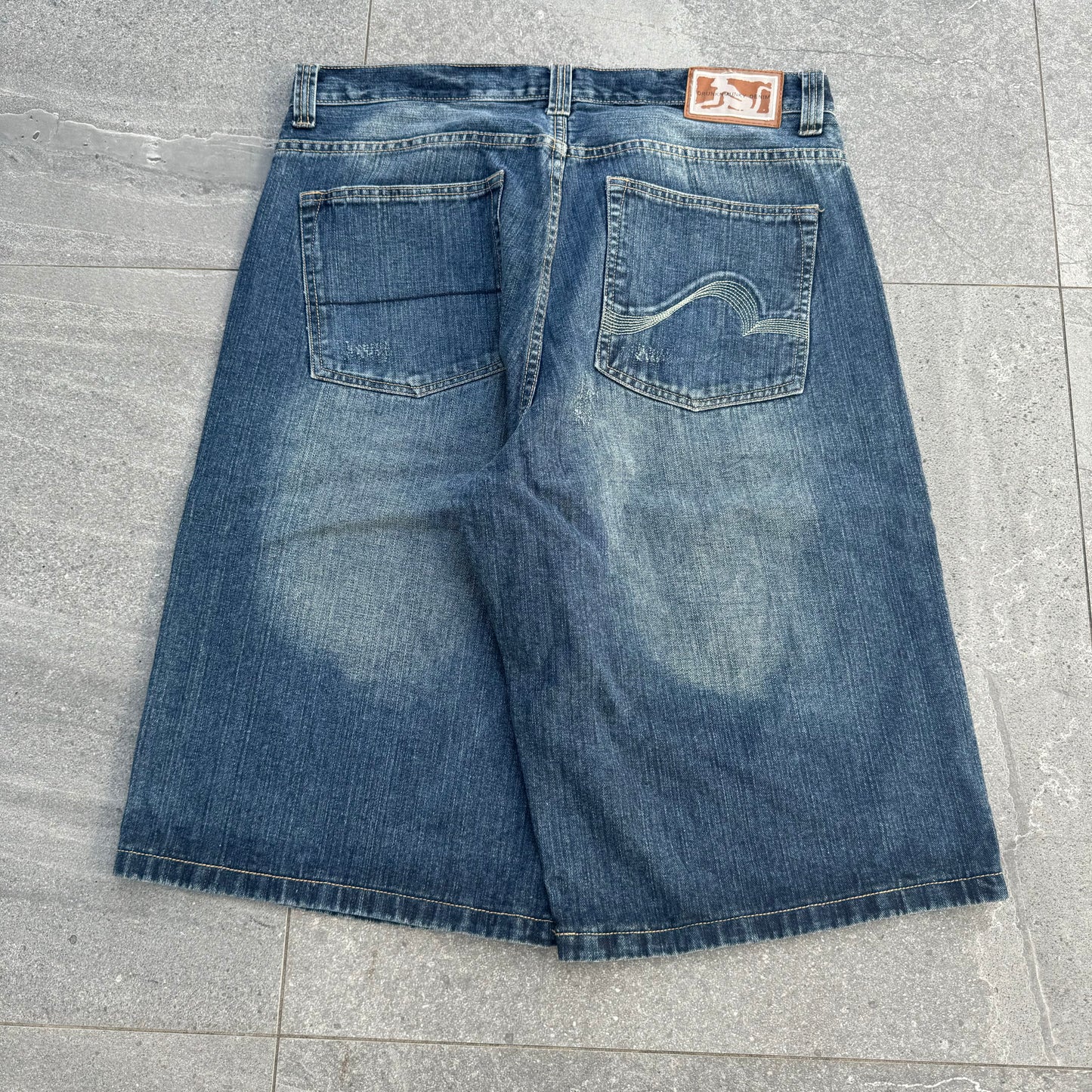 really really fat drunk munky jorts - 38”