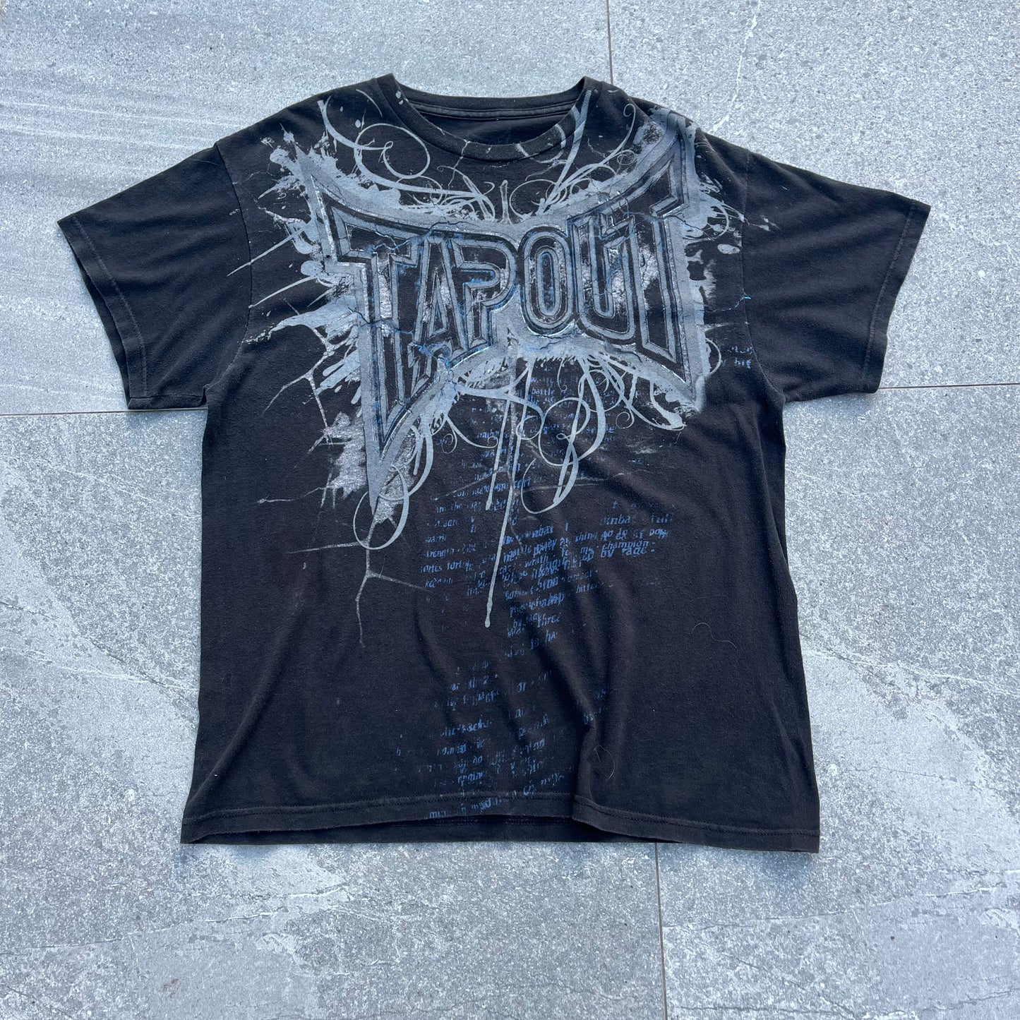 2000s tapout tee - L