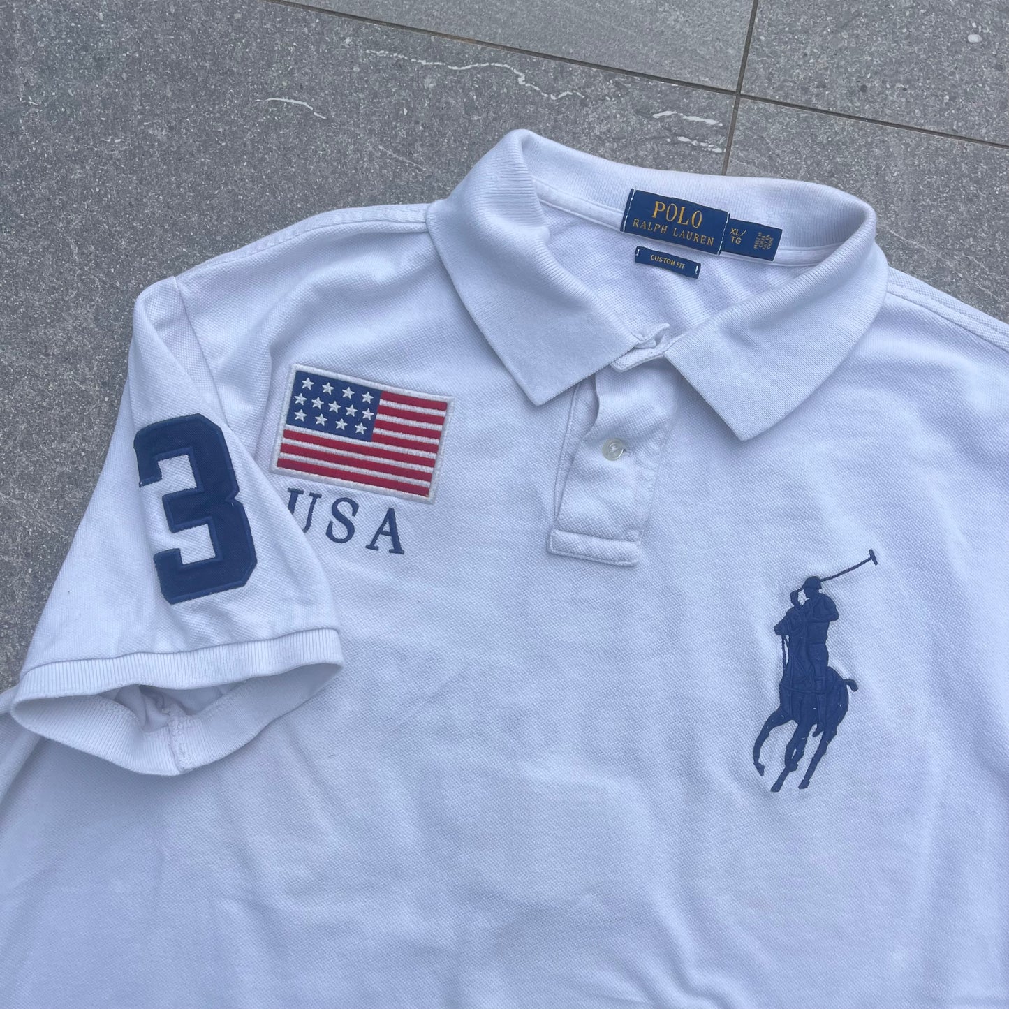 ralph lauren ‘usa’ polo - XL