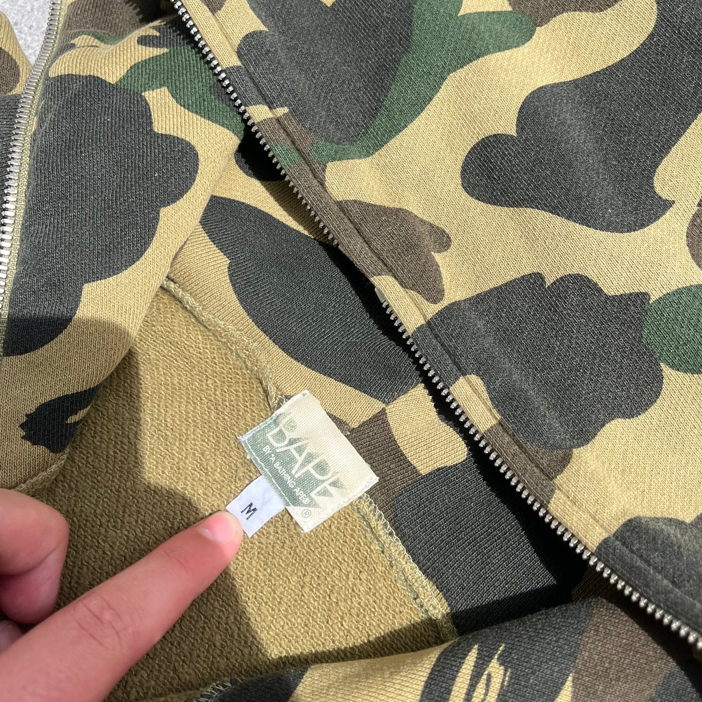 2000s bape full zip - M