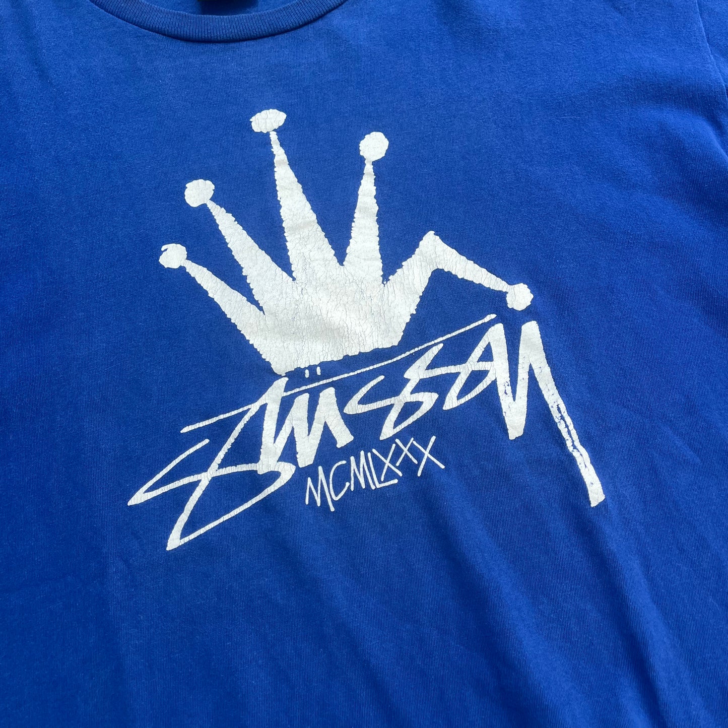 2000s stussy crown tee - XL