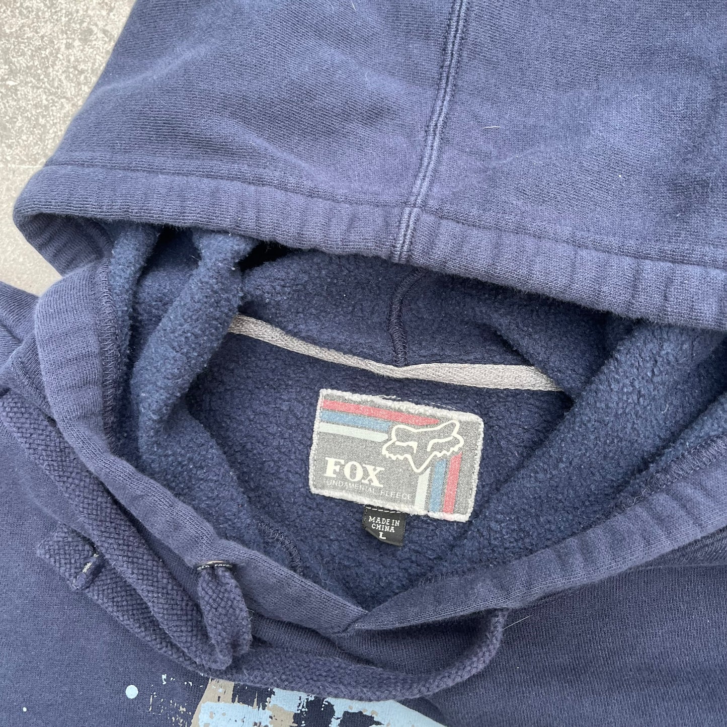 2000s fox hoodie - XL/XXL