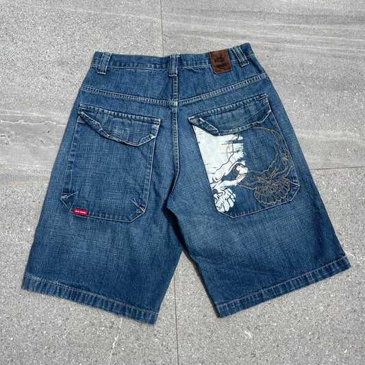 jnco skull jorts