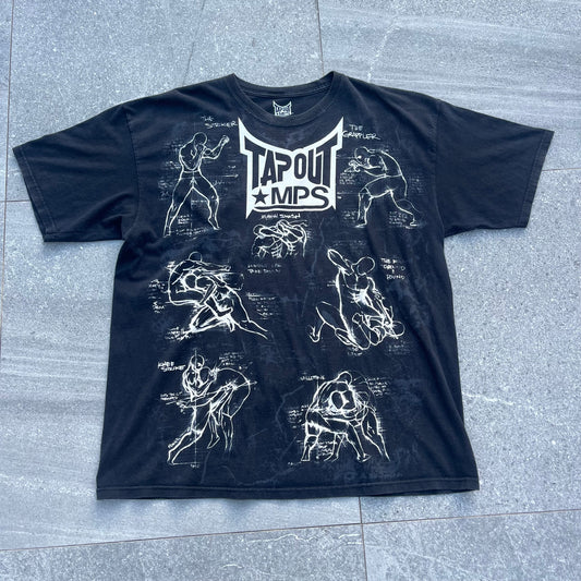 2000s tapout tee - XXL