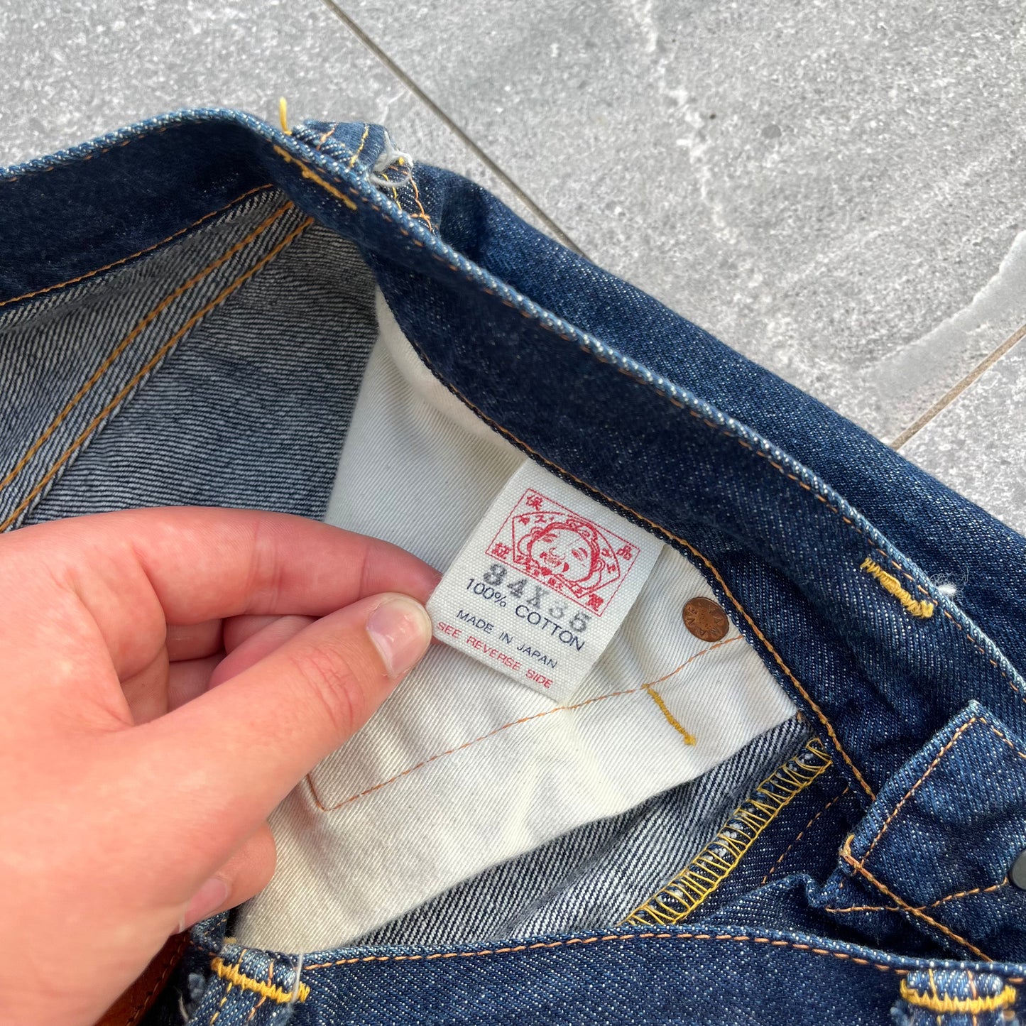 baggy evisu jeans