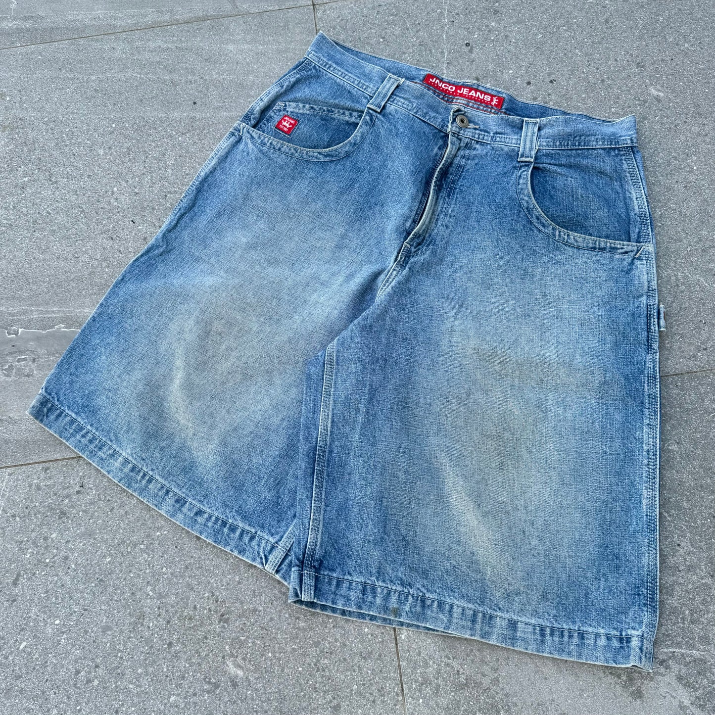 JNCO crown jorts - 36”