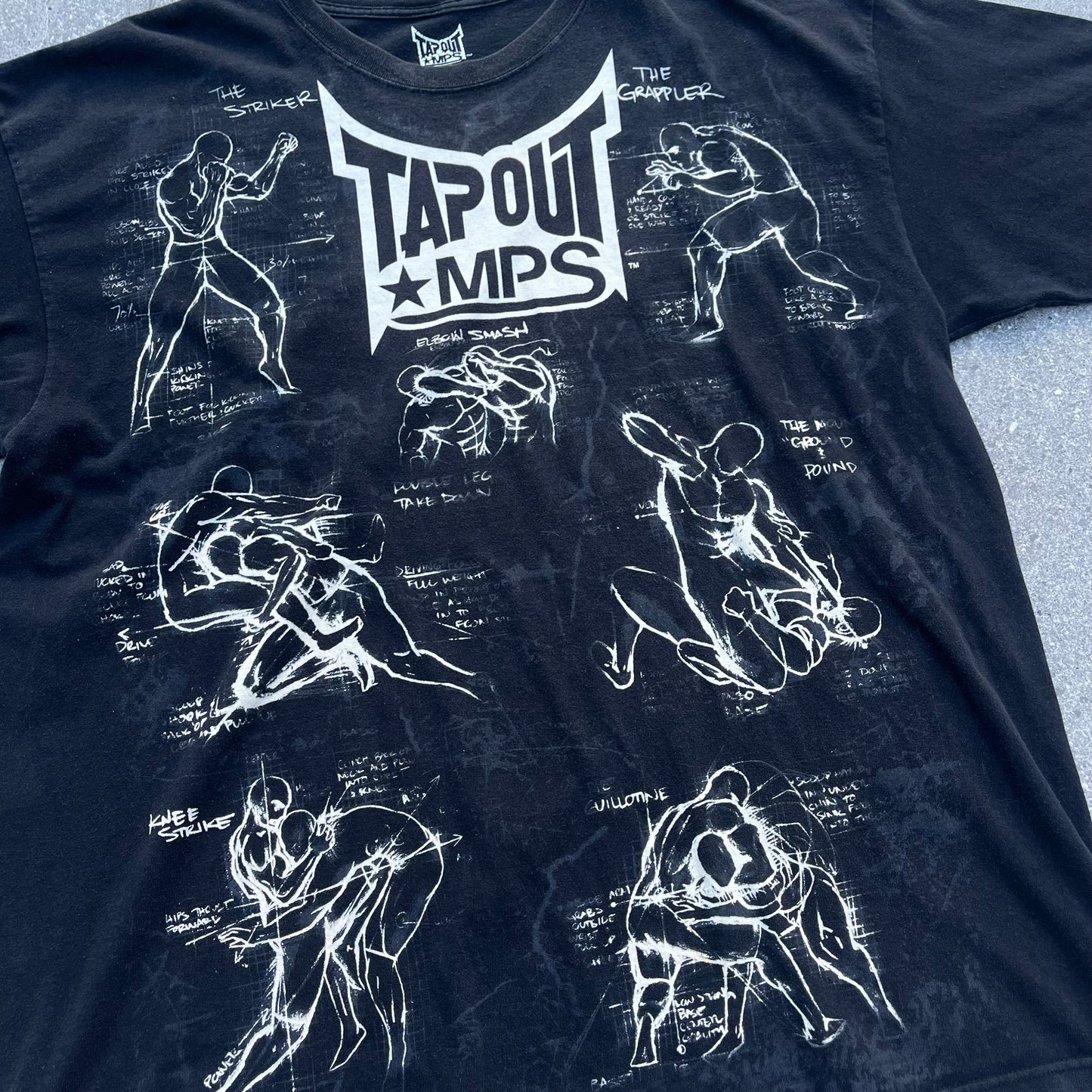 2000s tapout tee - XXL