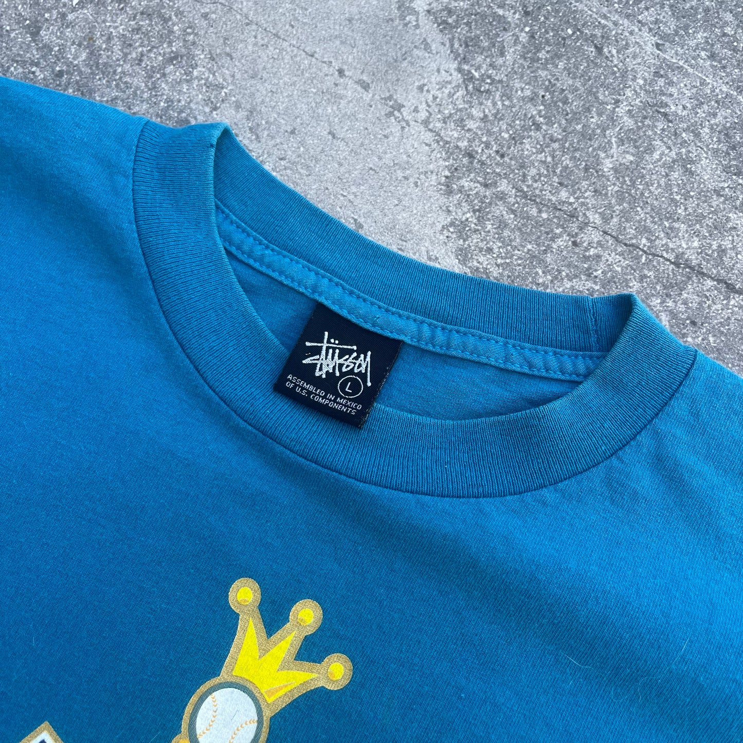 2000s stussy tee - L