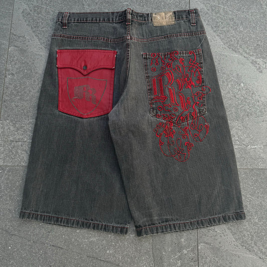 roman royalty jorts - 38”