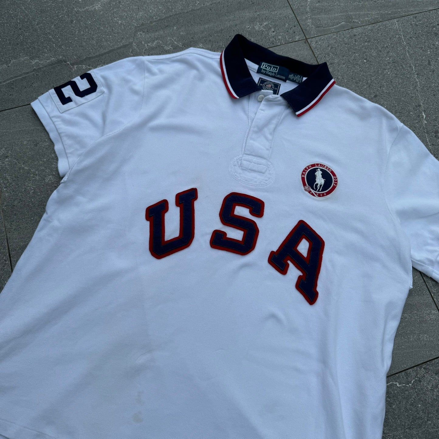 chief keef usa olympics polo - XL