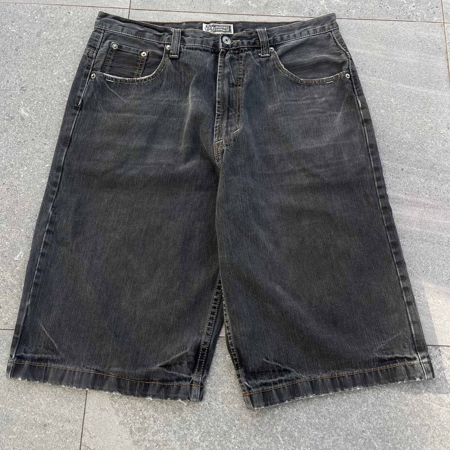 2000s route 66 jorts - 34”