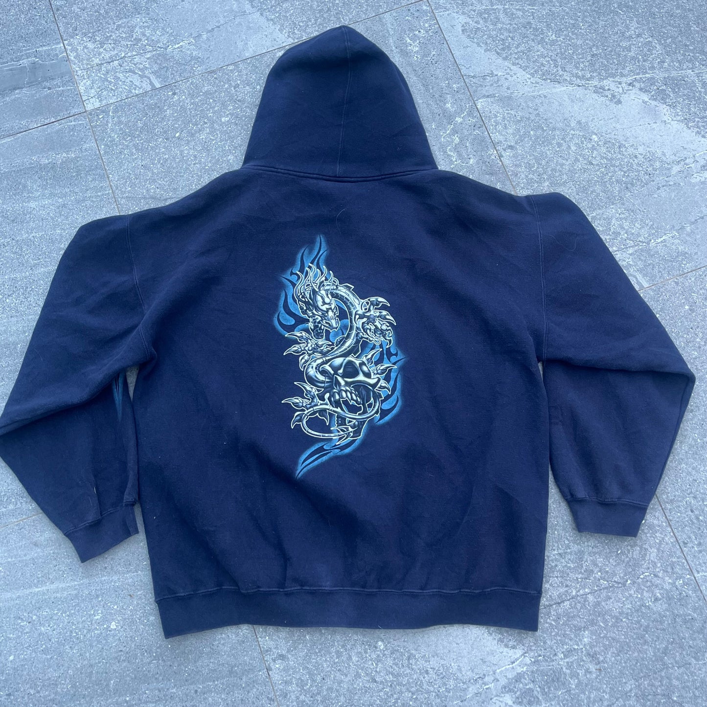 2000s bullhead hoodie - L