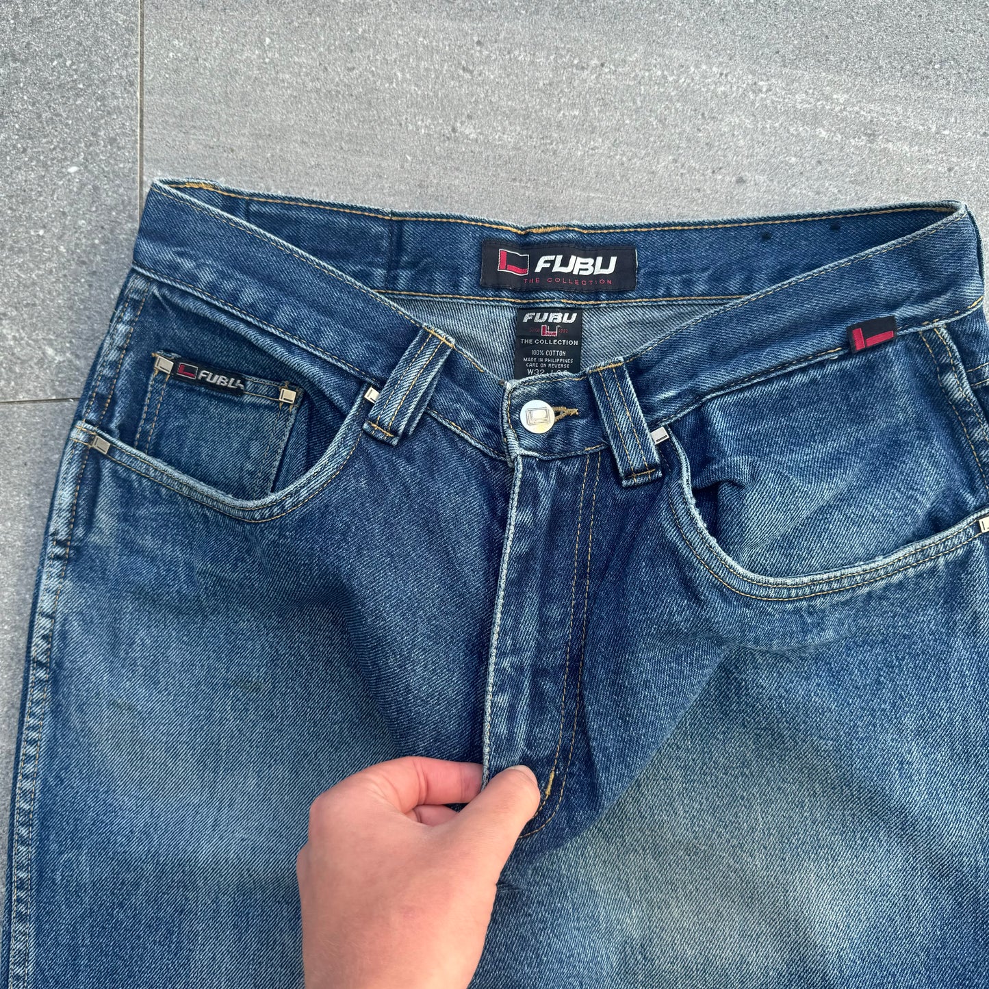 fubu jeans - 33x33”