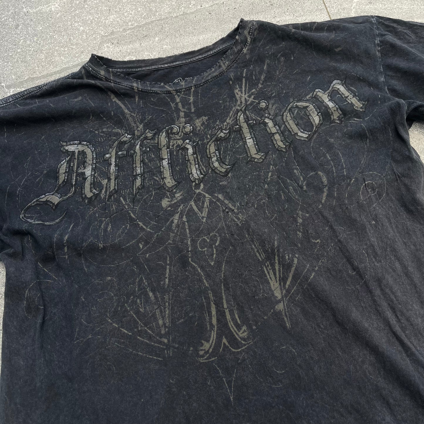 affliction tee