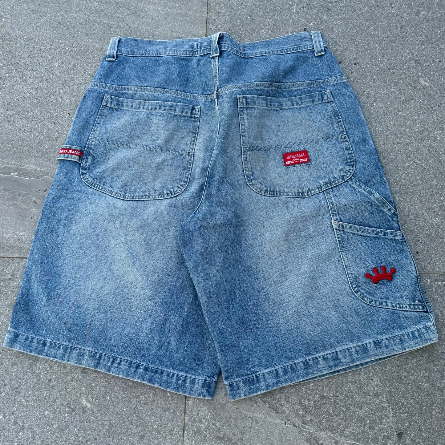 JNCO crown jorts - 36”