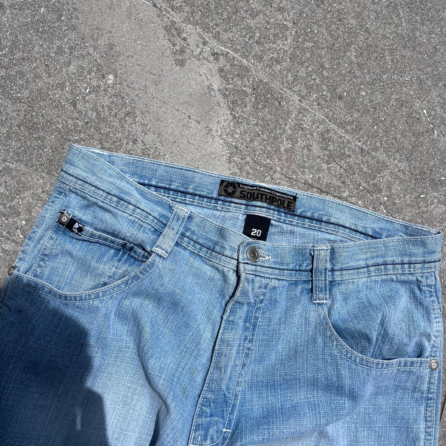 2000s southpole jeans - 32”