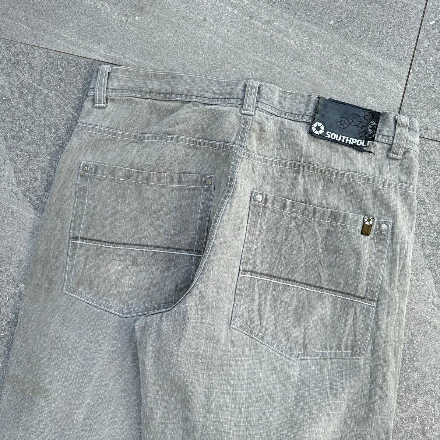 grey southpole jeans - 36x33”