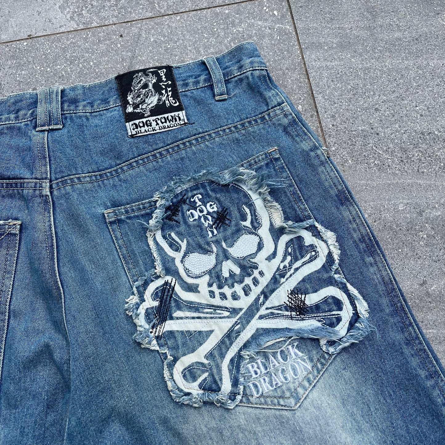 dogtown skull jorts