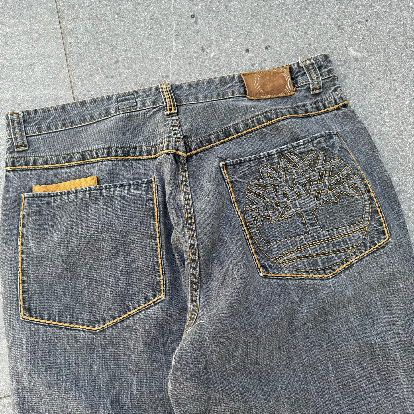 hardest timberland jeans - 38x32”