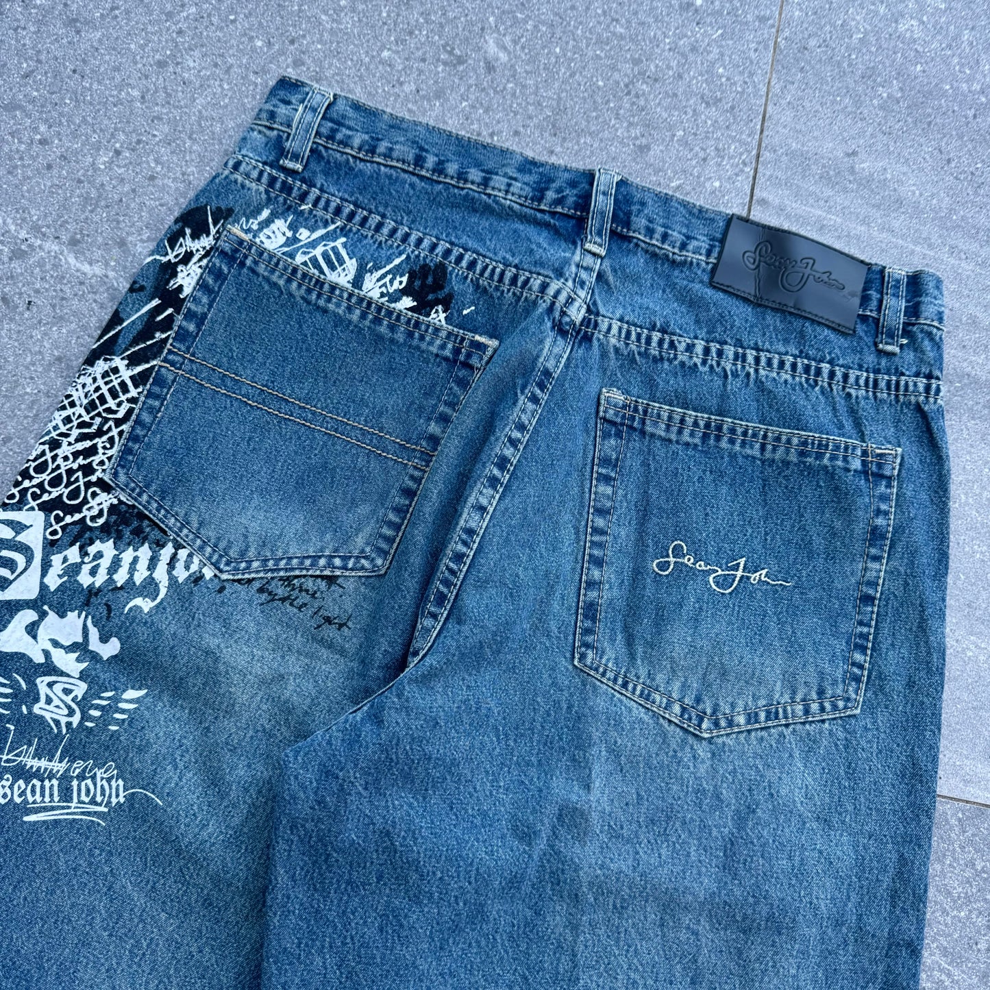 grail sean john jorts - 32”