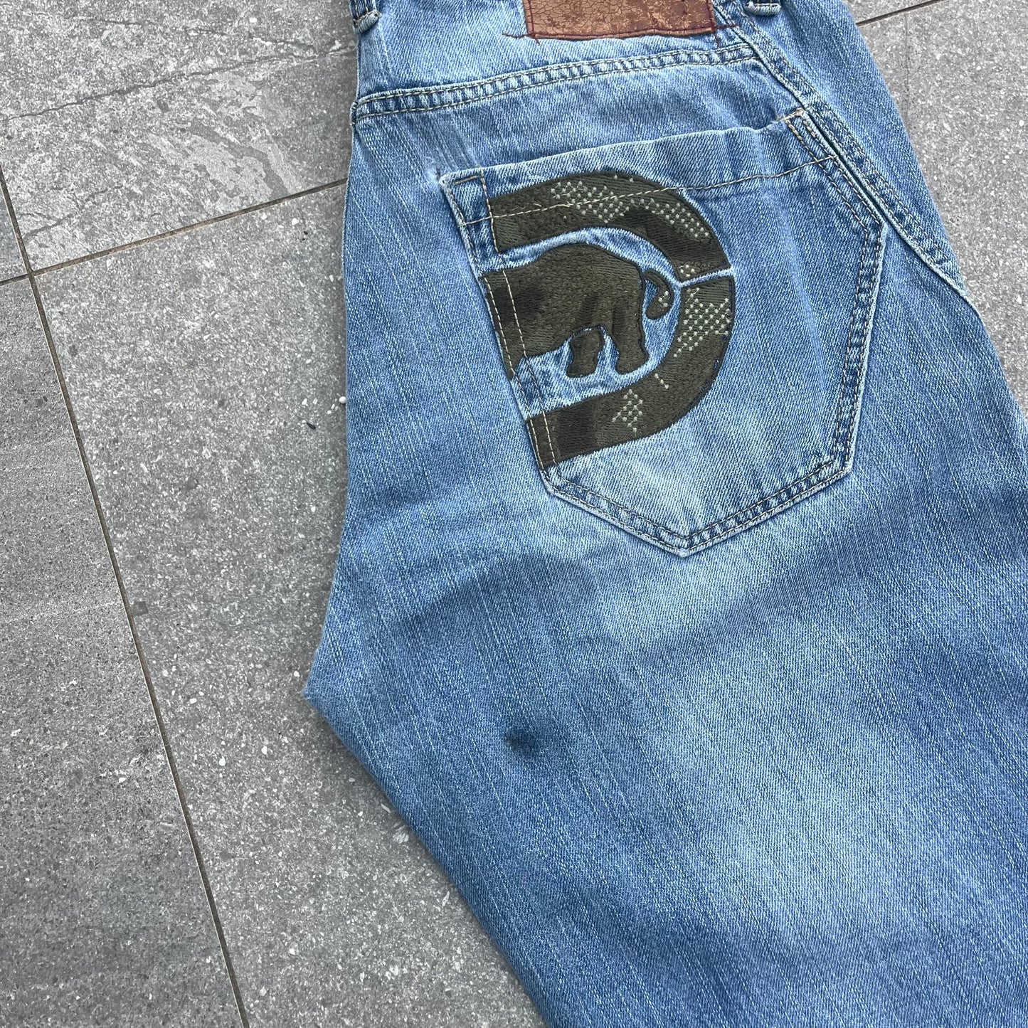 ecko logo jeans - 34”