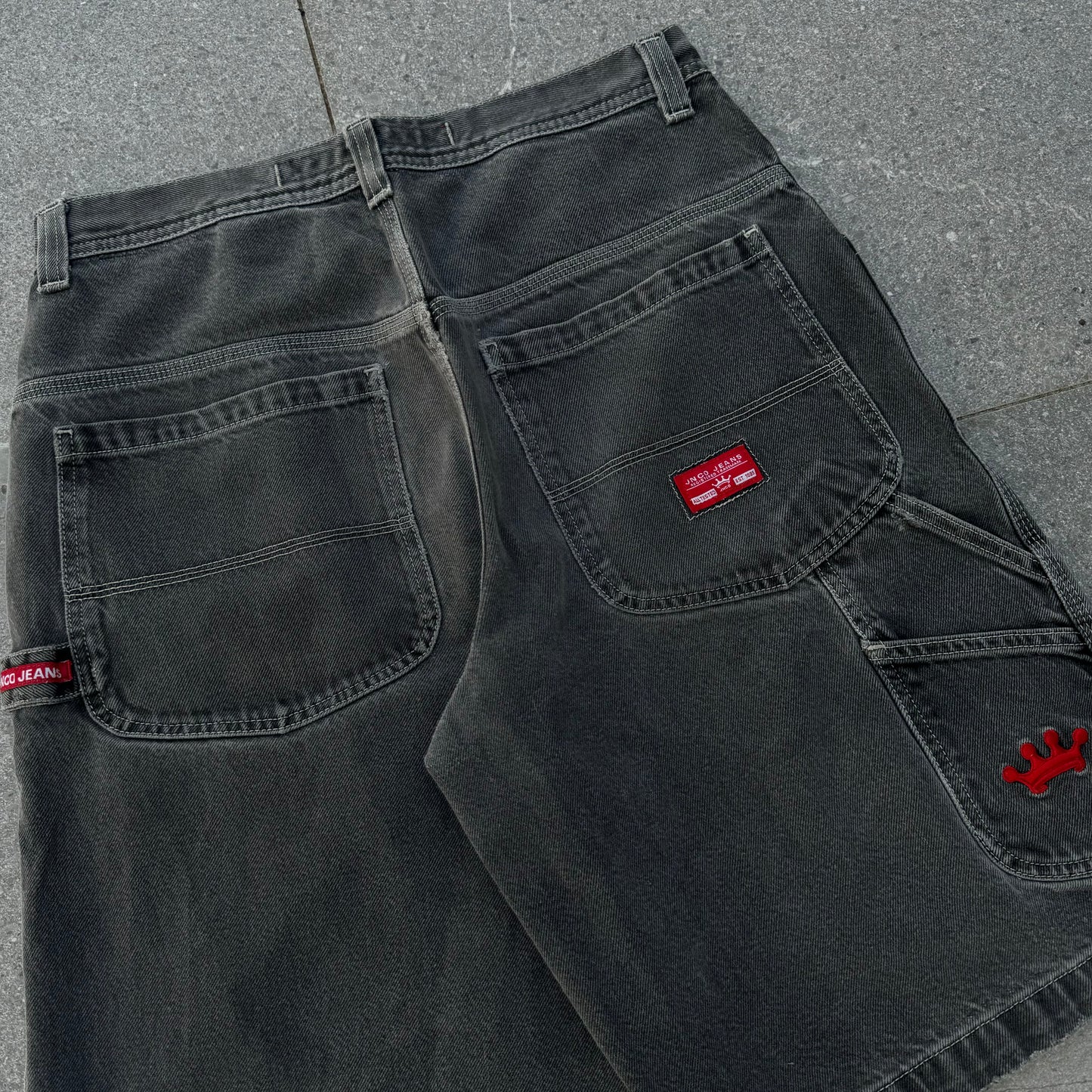 JNCO crown jorts - 33”