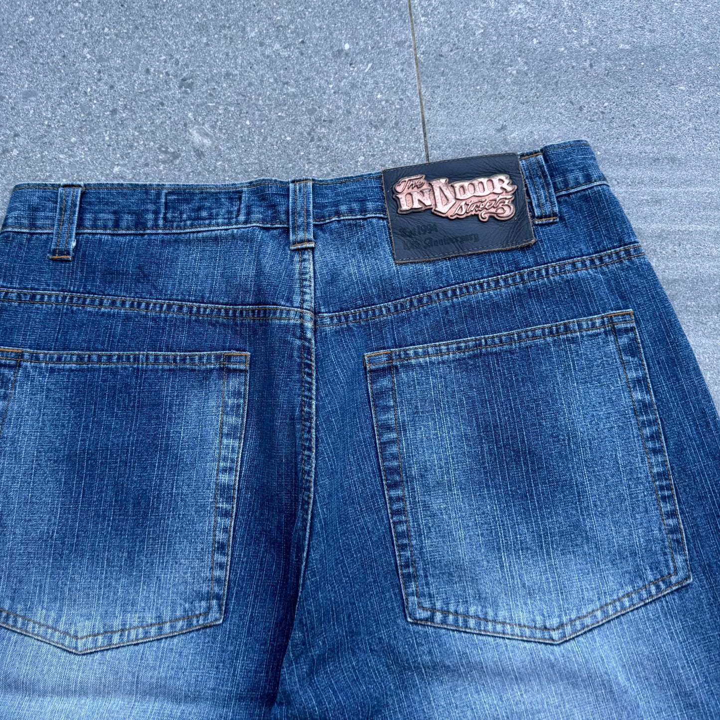 clean faded jorts - 34”