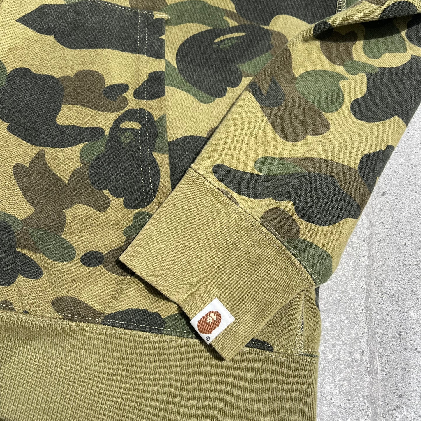 2000s bape head full zip - L