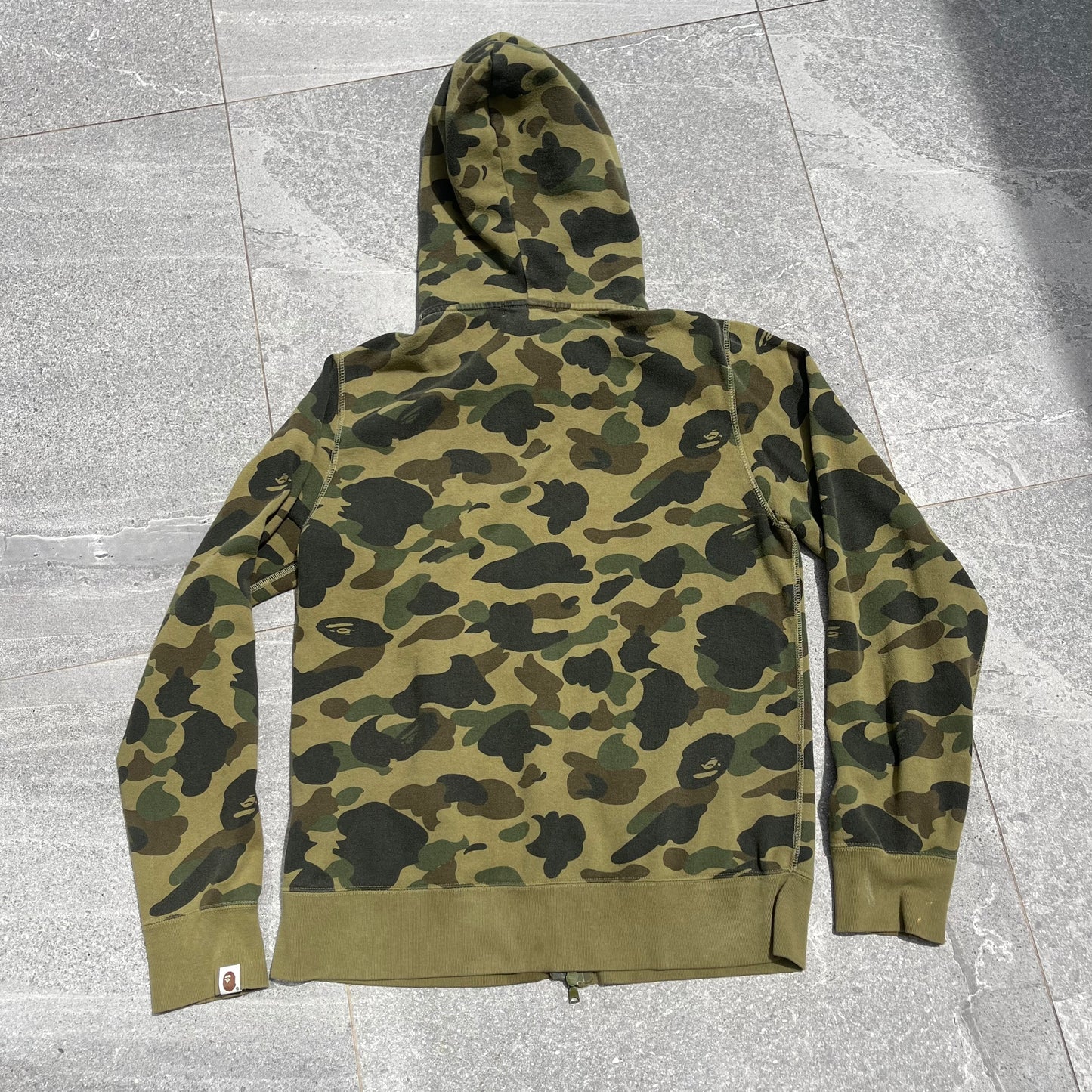 2000s bape head full zip - L