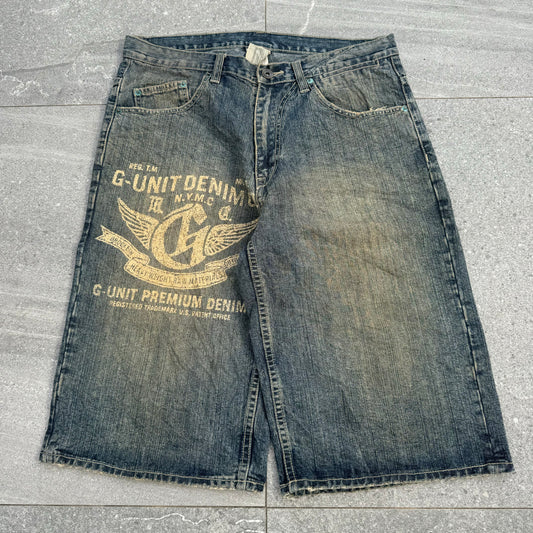 phat g unit jorts - 36x15”