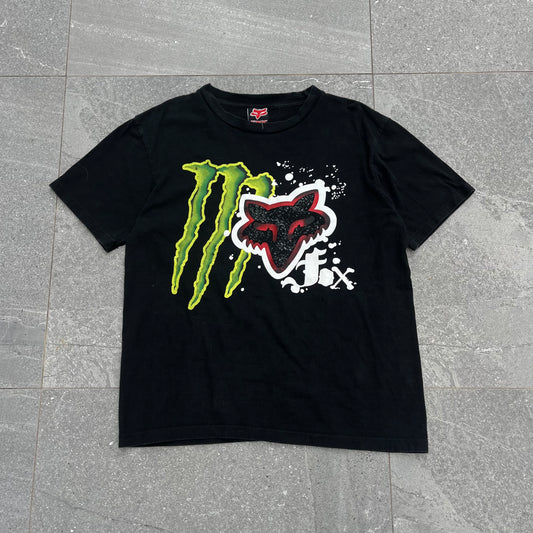 2000s fox/monster tee - L