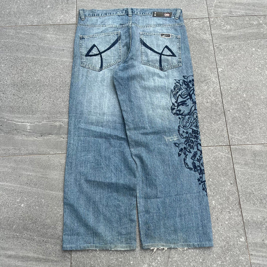 2000s ecko jeans - 34”