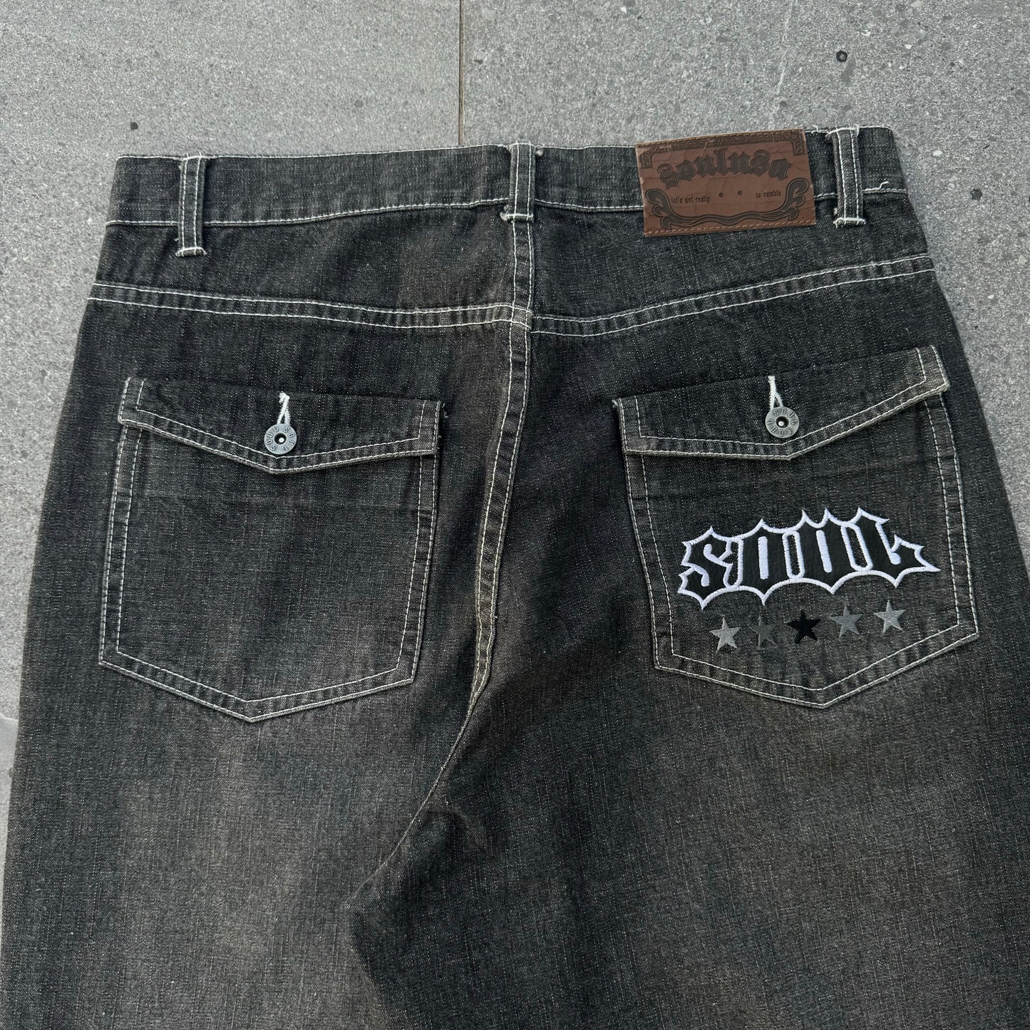 really fat soul bboy jeans - 33x30”