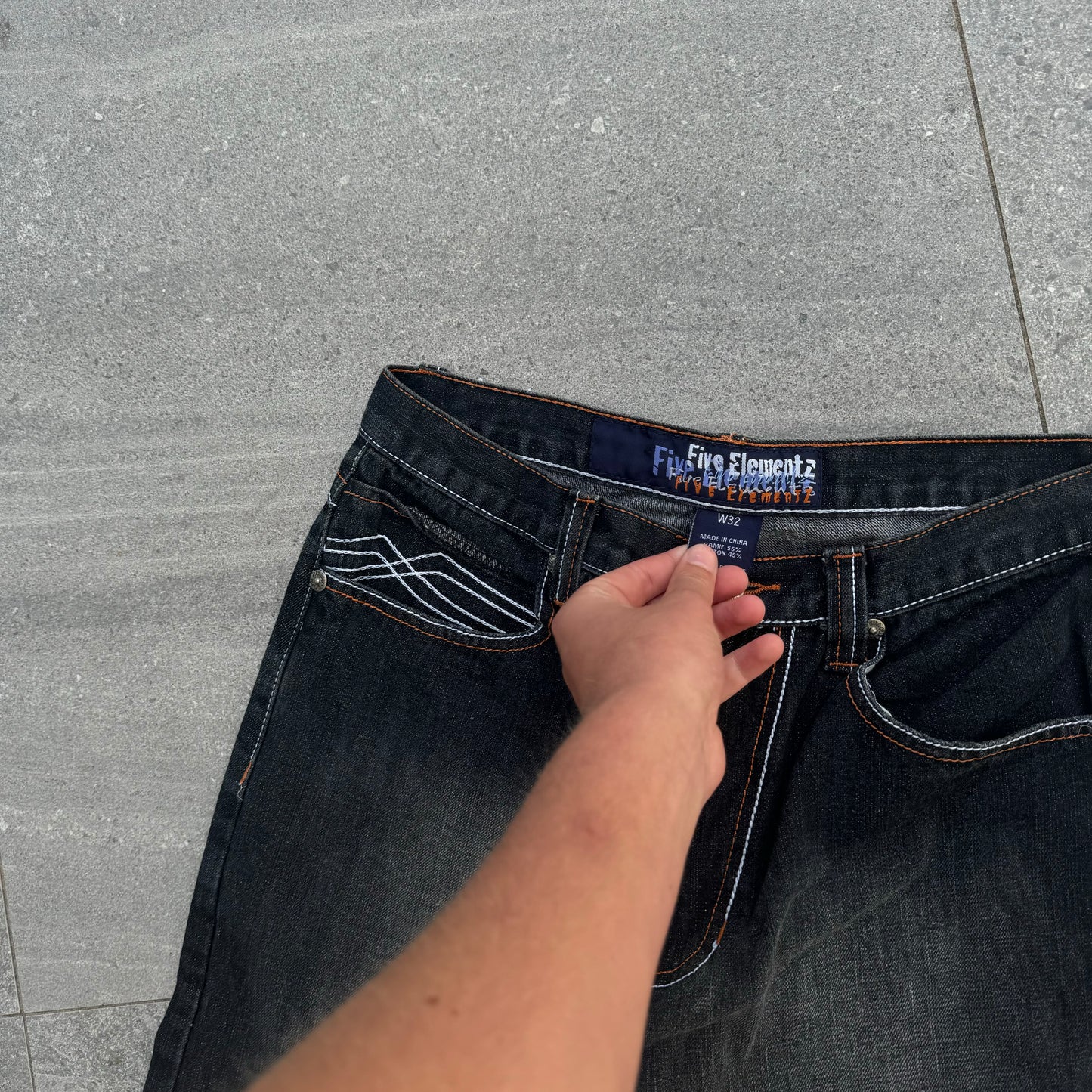 five elementz jorts - 32”