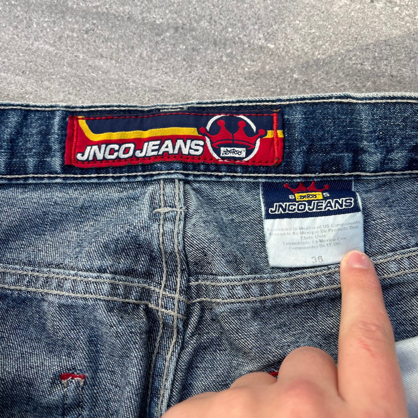 2000s JNCO jeans - 36”