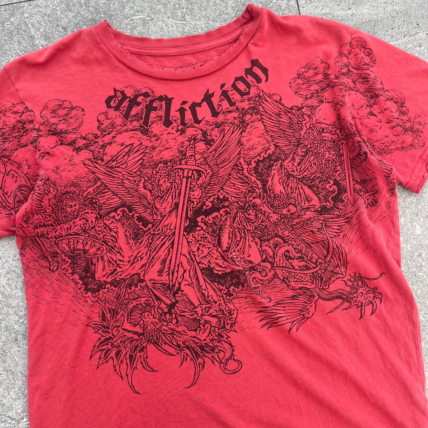 affliction tee - M