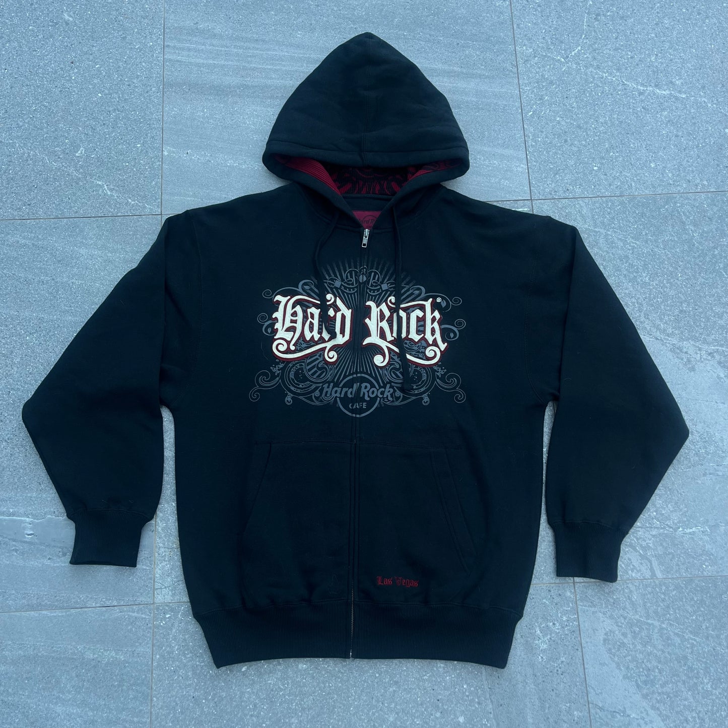 2000s hard rock hoodie - M